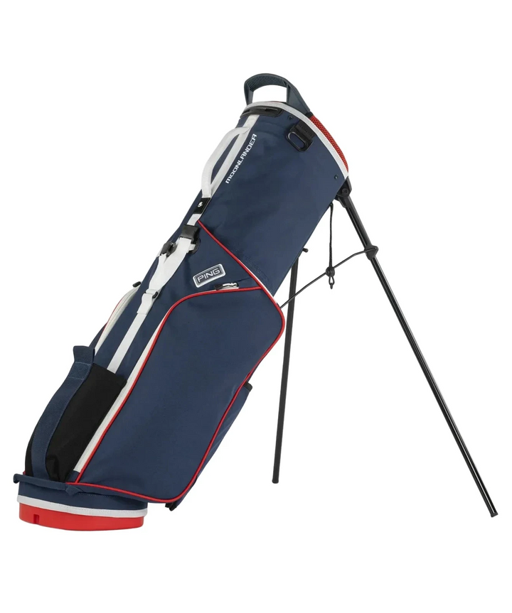 Sac Trépied de Golf PING Moonlander - Marine / Blanc / Rouge