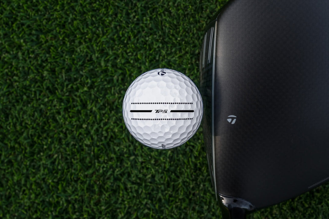 Balles TaylorMade TP5 Performance Stripe 2026 (Douzaine)