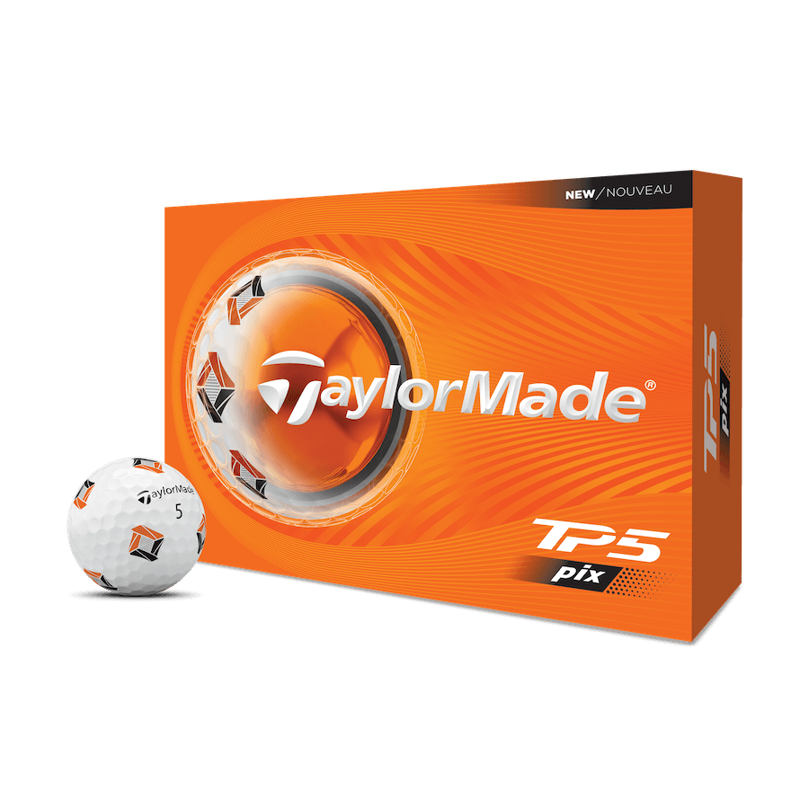 Balles TaylorMade TP5 pix 2026 (Douzaine)