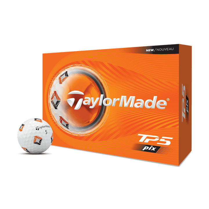 Balles TaylorMade TP5 pix 2026 (Douzaine)