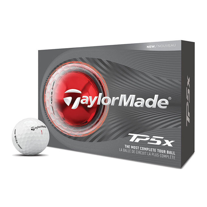 Balles TaylorMade TP5x 2026 (Douzaine)