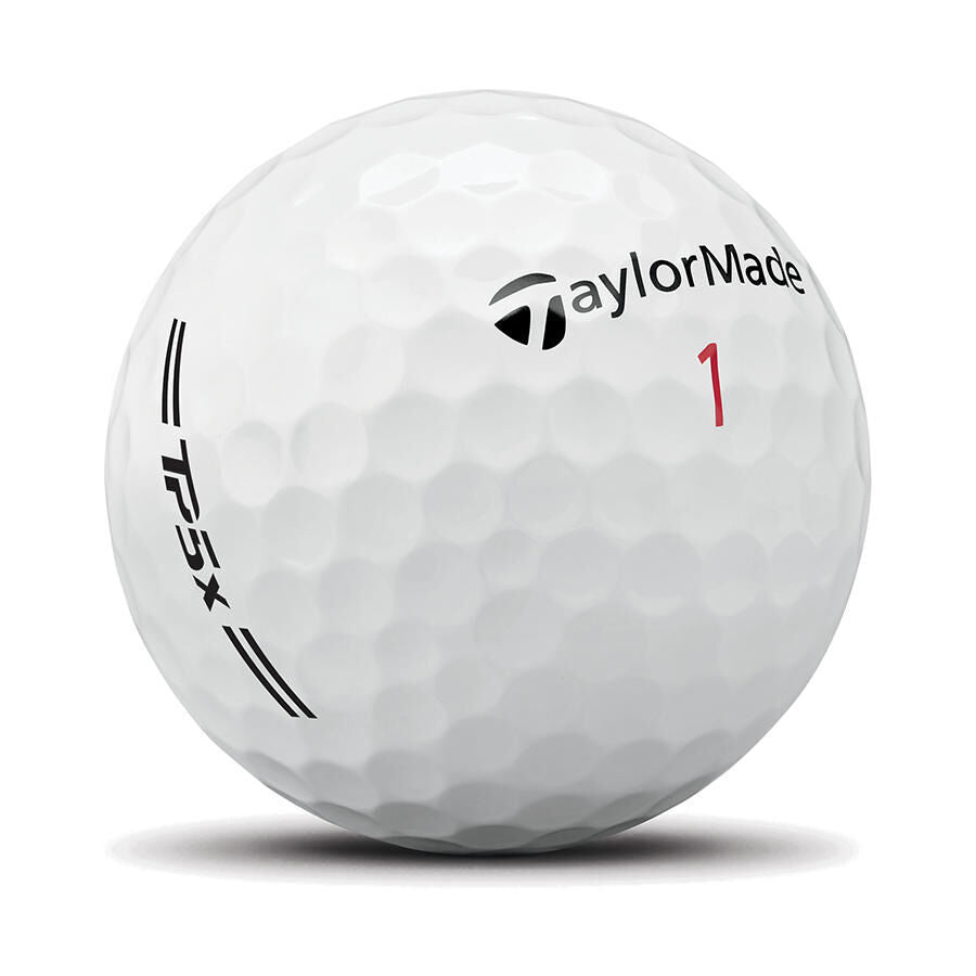 Balles TaylorMade TP5x 2026 (Douzaine) - Jaune