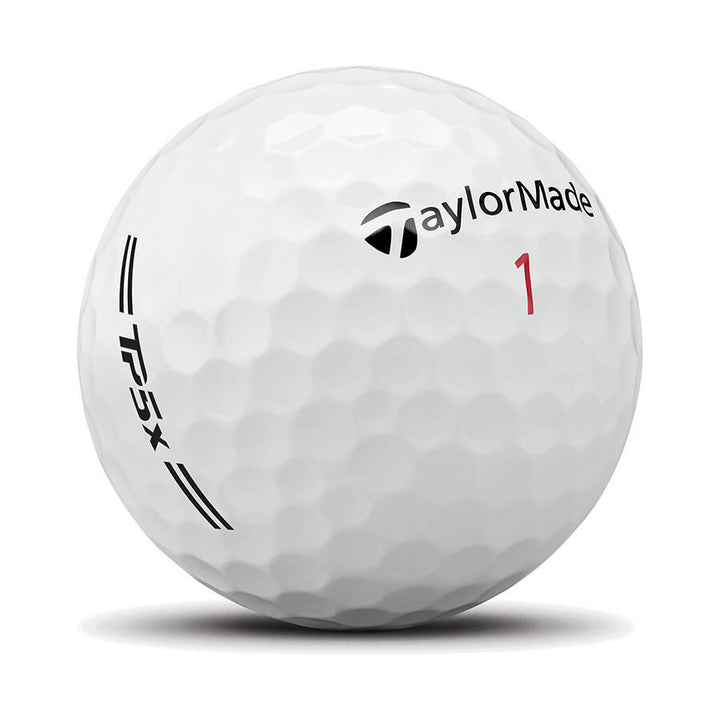 Balles TaylorMade TP5x 2026 (Douzaine) - Jaune