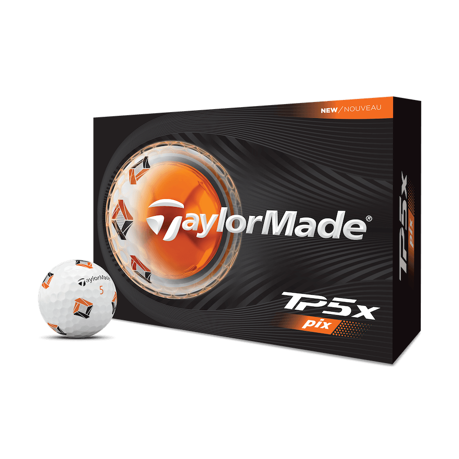 Balles TaylorMade TP5x pix 2026 (Douzaine)