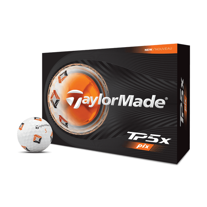 Balles TaylorMade TP5x pix 2026 (Douzaine)