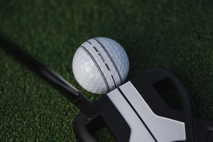 Balles TaylorMade TP5x Stripe 2026 (Douzaine)