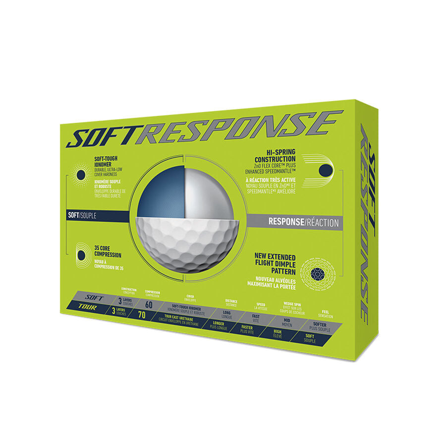 Balles TaylorMade Soft Response (Douzaine)