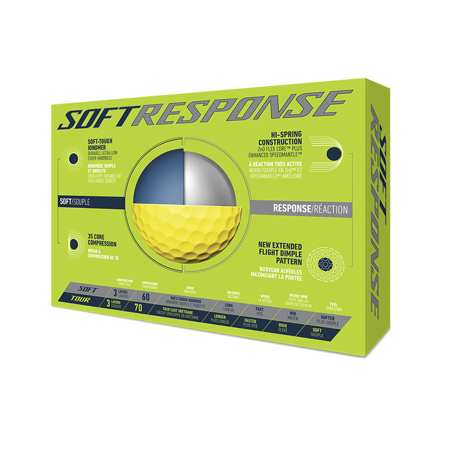 Balles TaylorMade Soft Response (Douzaine)