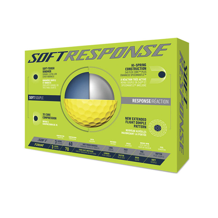 Balles TaylorMade Soft Response (Douzaine)