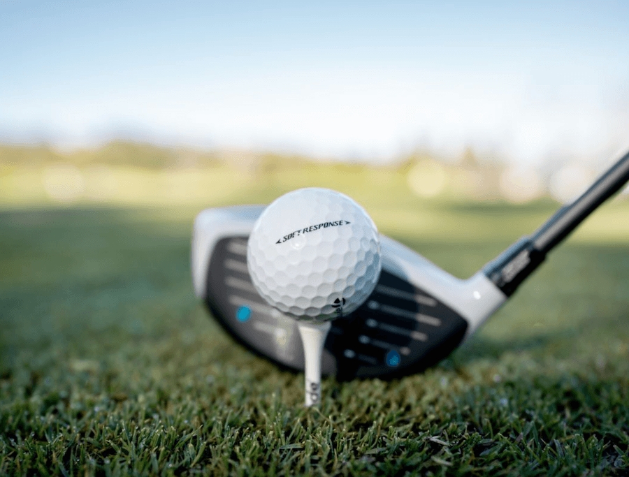Balles TaylorMade Soft Response (Douzaine) - Jaune