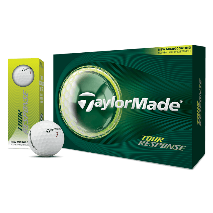 Balles TaylorMade Tour Response 2026 (Douzaine) - Blanc