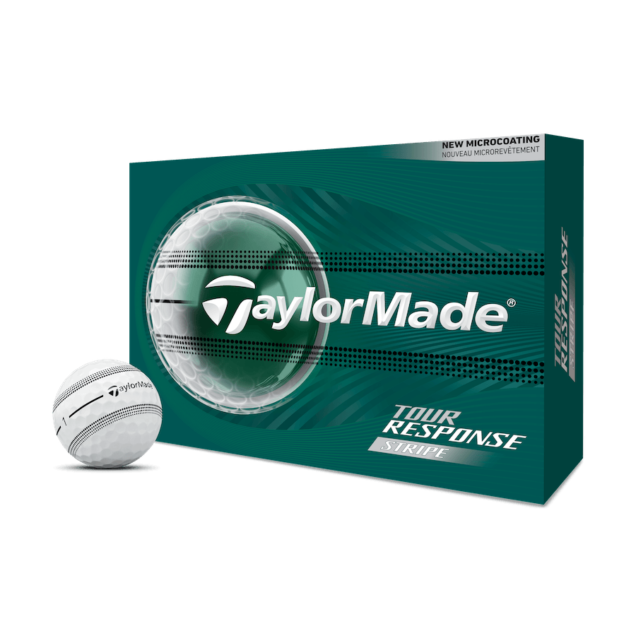 Balles TaylorMade Tour Response Stripe 2026 (Douzaine)