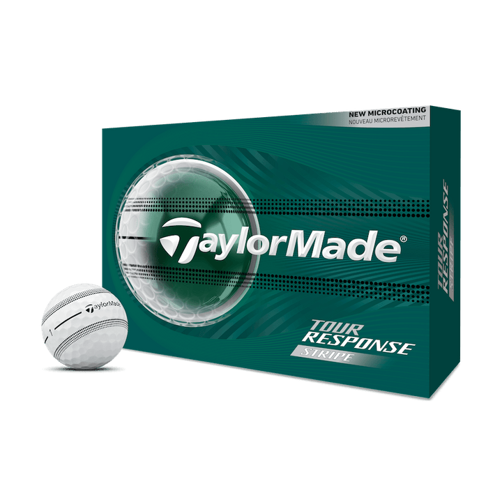 Balles TaylorMade Tour Response Stripe 2026 (Douzaine)