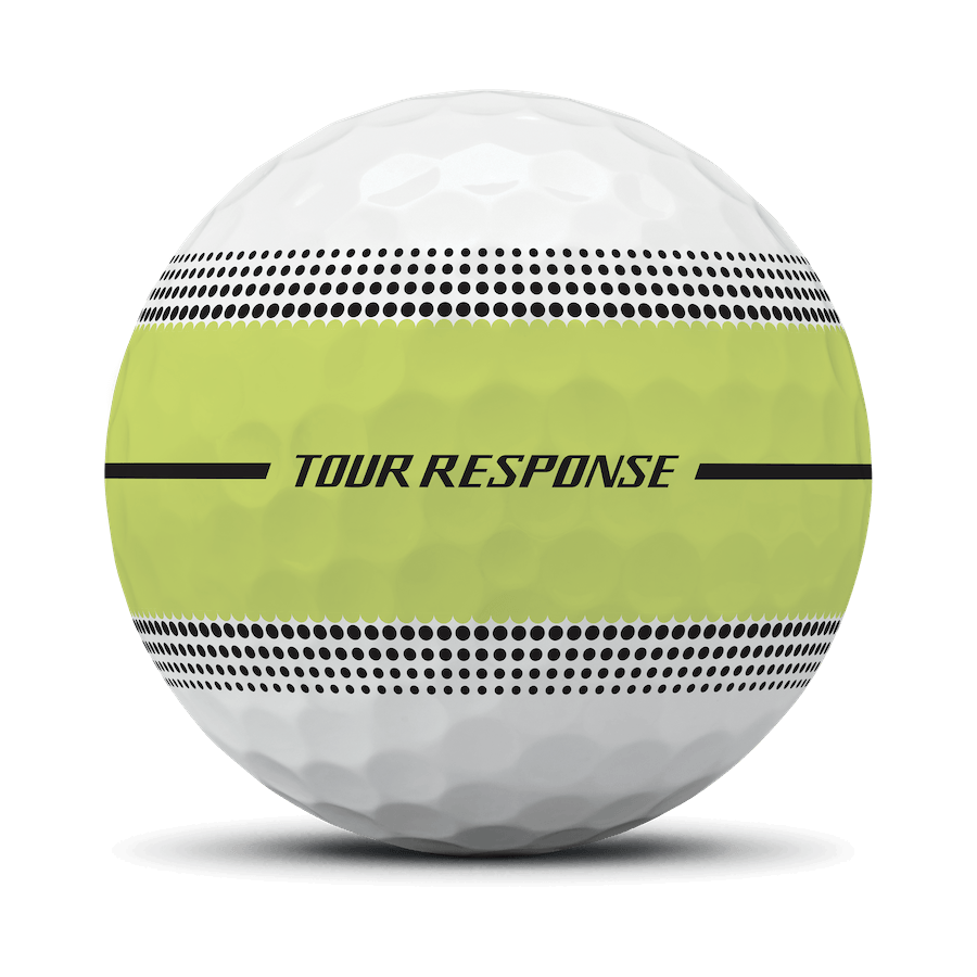 Balles TaylorMade Tour Response Stripe 2026 (Douzaine)