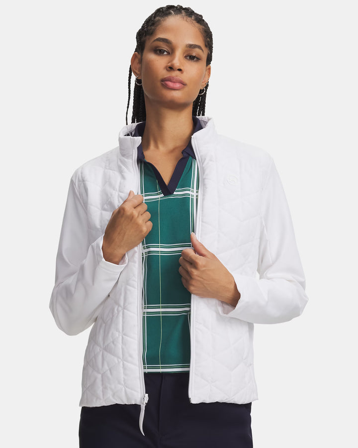 Veste de golf femme Under Armour Drive Pro Insulated - Blanc / XXL