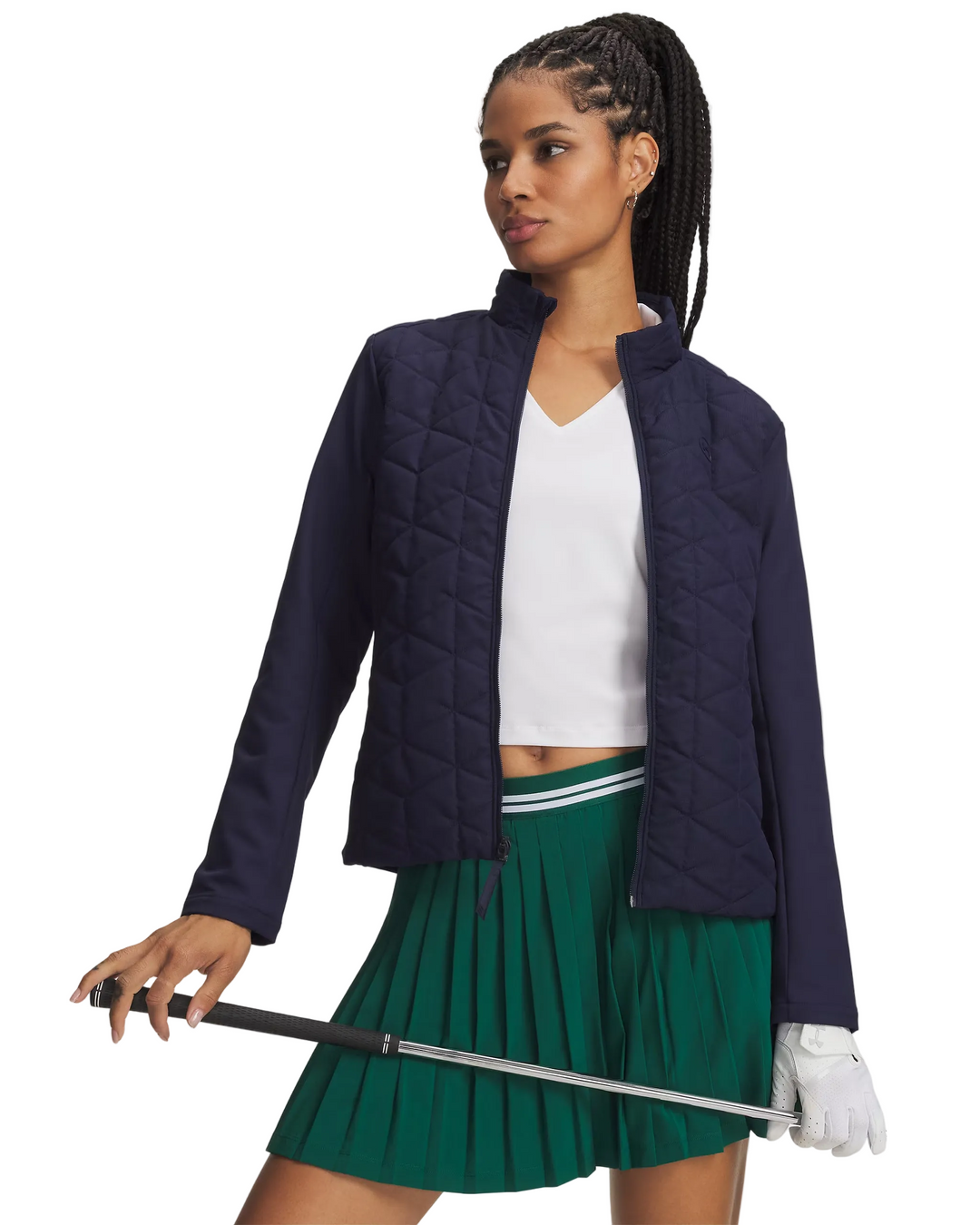 Veste de golf femme Under Armour Drive Pro Insulated - Marine / XS