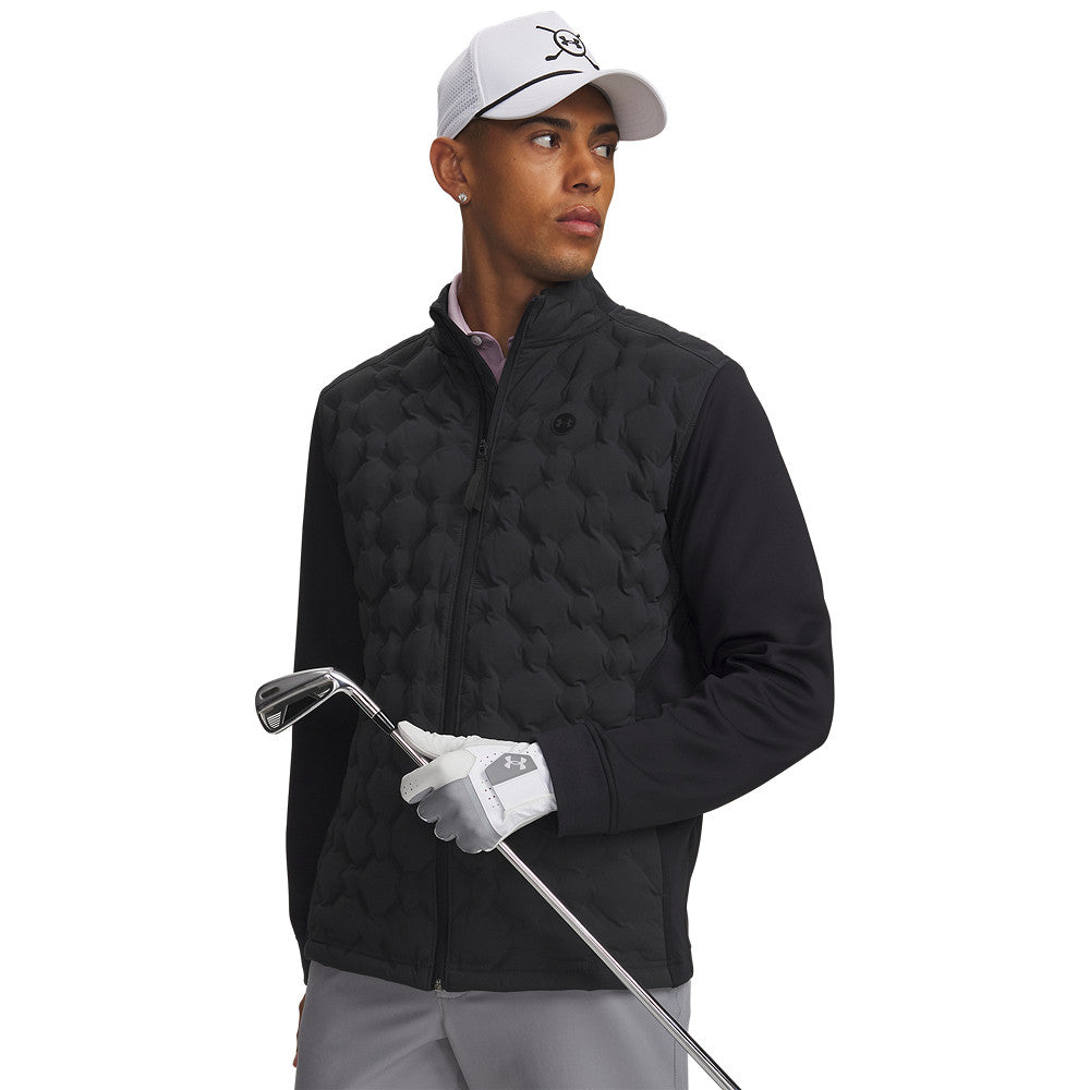 Veste de golf hybride homme Under Armour Drive Down Hybrid - Bleu gris / L