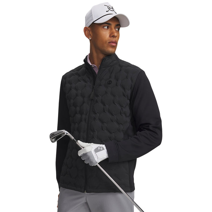 Veste de golf hybride homme Under Armour Drive Down Hybrid - Bleu gris / L