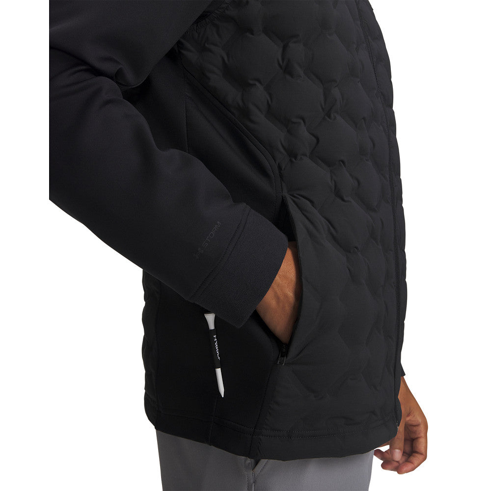 Veste de golf hybride homme Under Armour Drive Down Hybrid - Bleu gris / 3XL