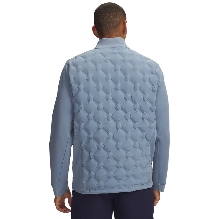 Veste de golf hybride homme Under Armour Drive Down Hybrid - Bleu gris / M