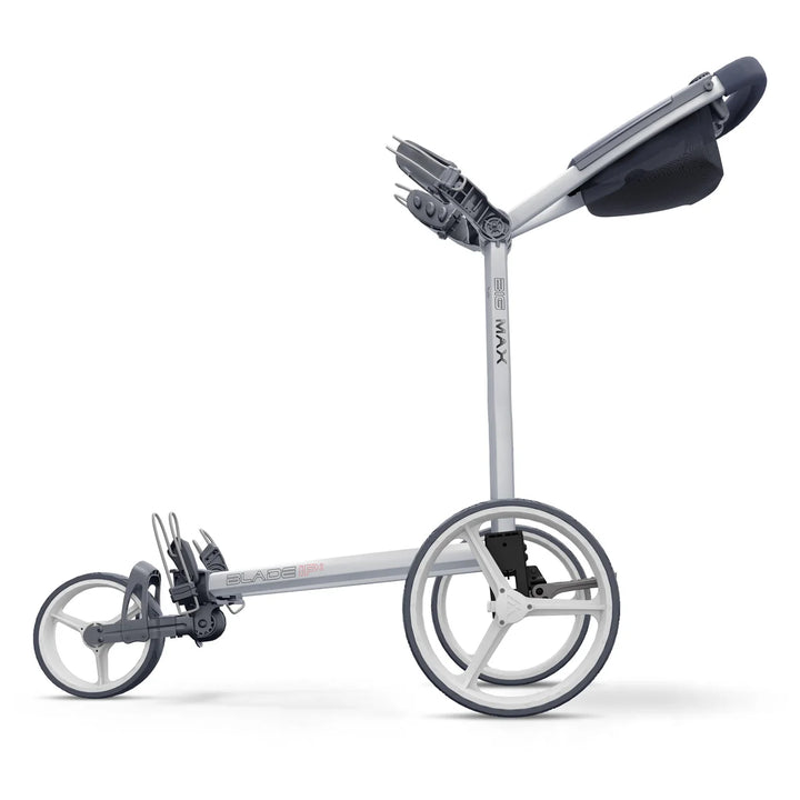 Chariot de Golf Manuel 3 Roues BIG MAX Blade IP 2.0 - Blanc - vue 12