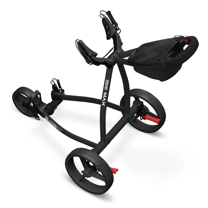 Chariot de Golf Manuel 3 Roues BIG MAX Blade IP 2.0 - Noir - vue 3