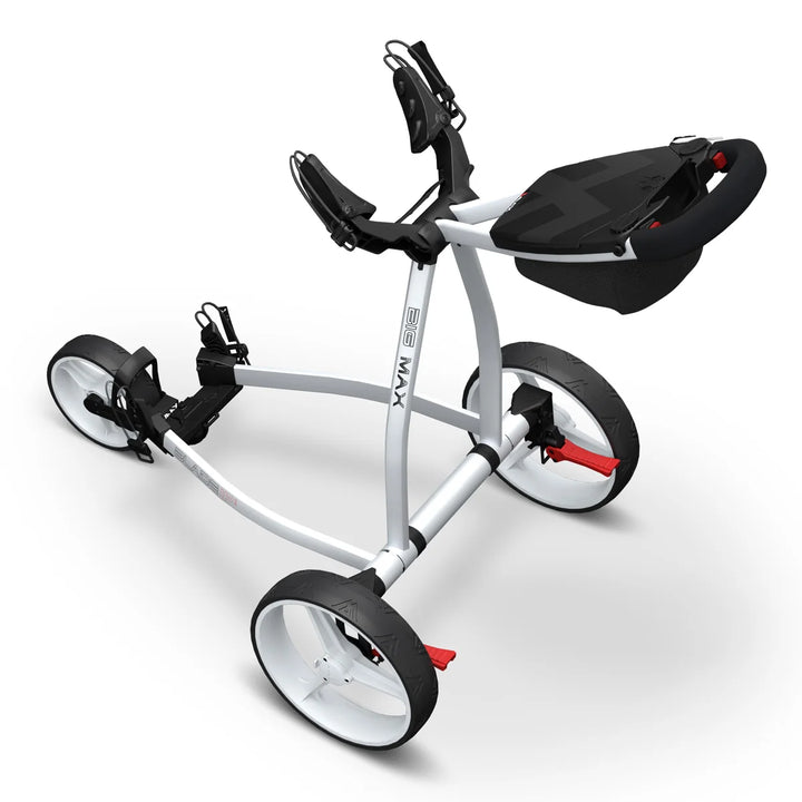 Chariot de Golf Manuel 3 Roues BIG MAX Blade IP 2.0 - Blanc - vue 6
