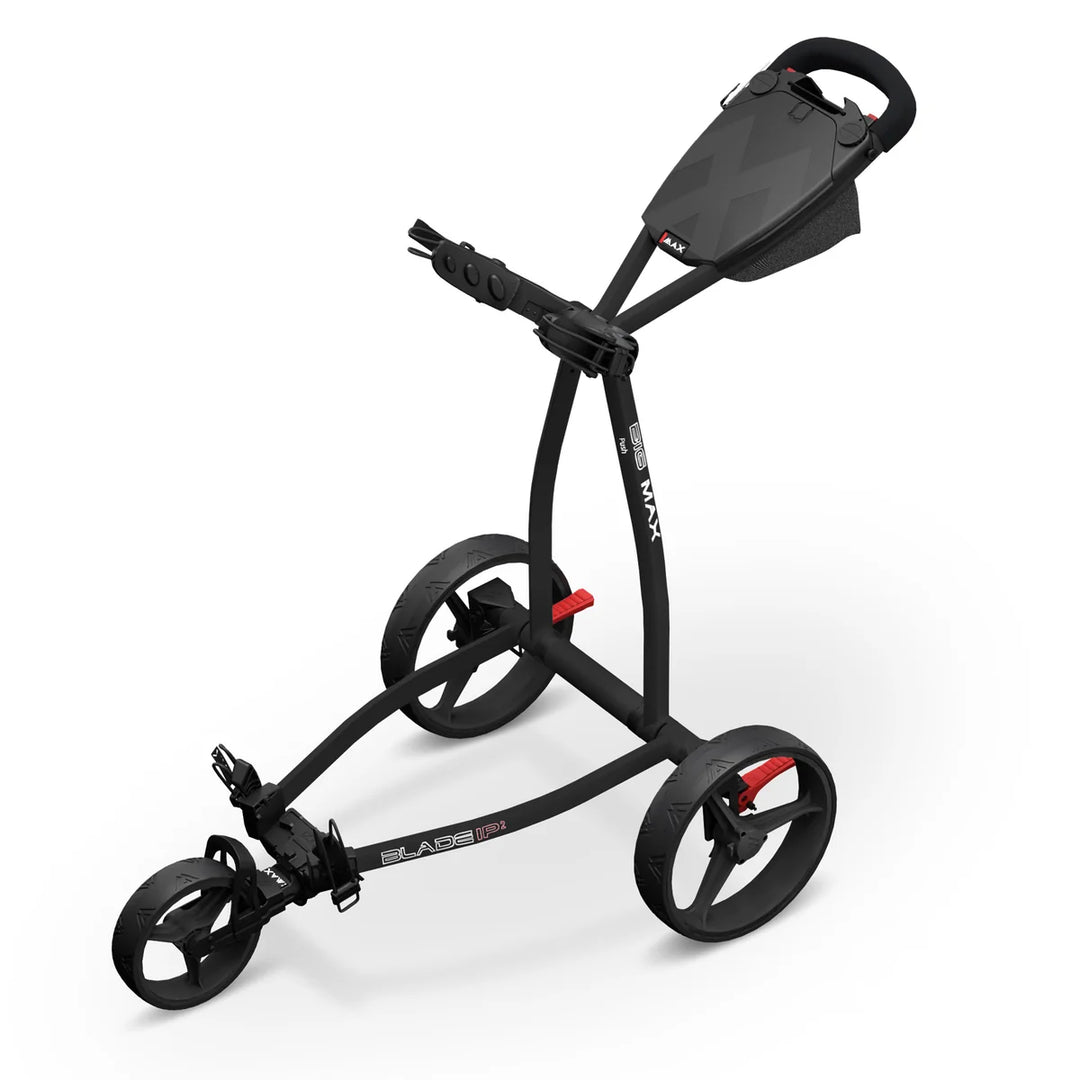 Chariot de Golf Manuel 3 Roues BIG MAX Blade IP 2.0 - Noir - vue 8