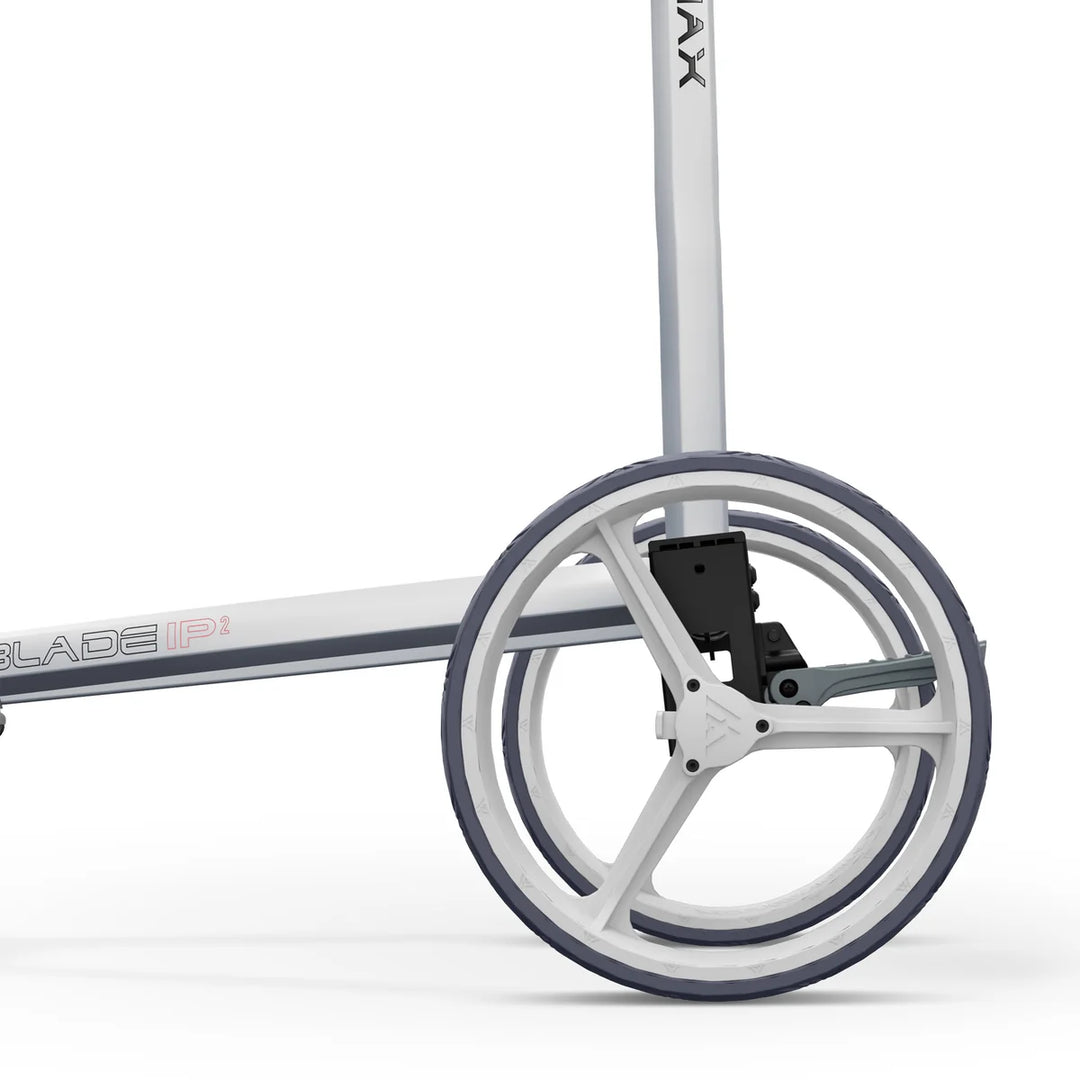 Chariot de Golf Manuel 3 Roues BIG MAX Blade IP 2.0 - Gris - vue 3