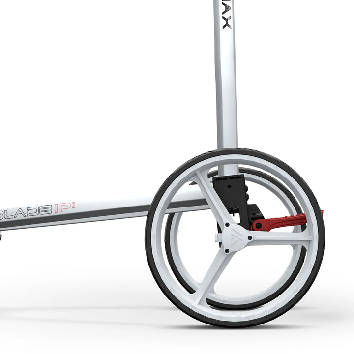 Chariot de Golf Manuel 3 Roues BIG MAX Blade IP 2.0 - Blanc - vue 8