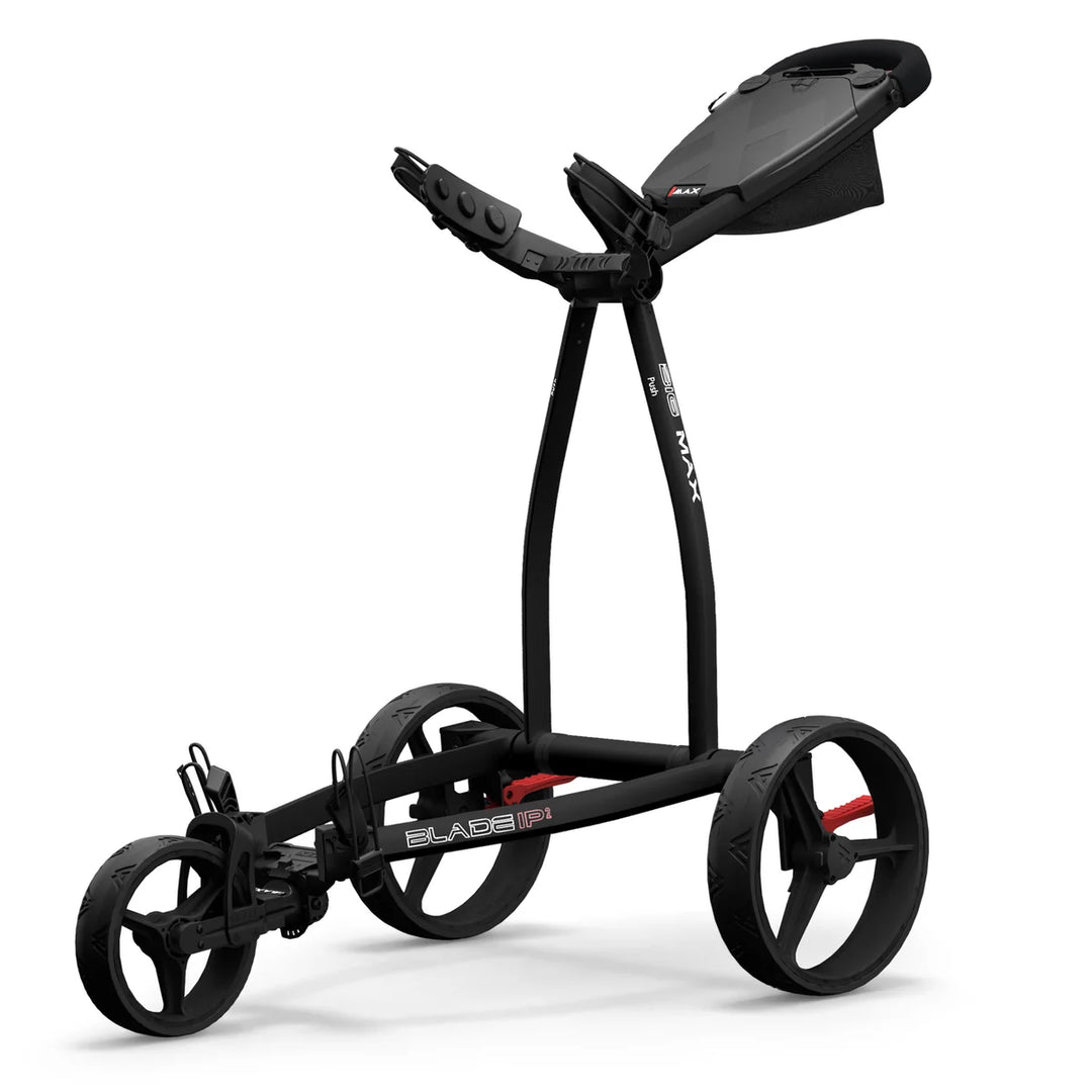Chariot de Golf Manuel 3 Roues BIG MAX Blade IP 2.0 - Noir
