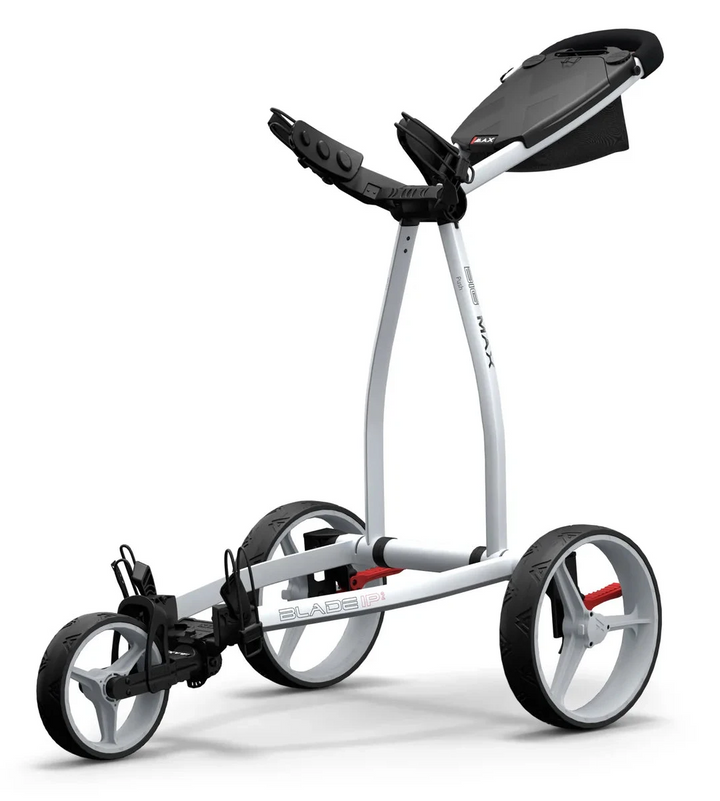 Chariot de Golf Manuel 3 Roues BIG MAX Blade IP 2.0 - Blanc