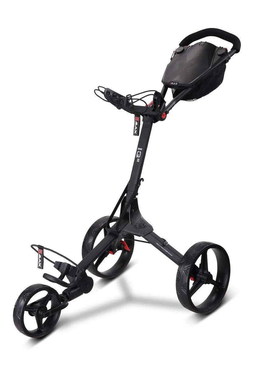 Chariot de Golf Manuel Compact BIG MAX IQ² - Noir