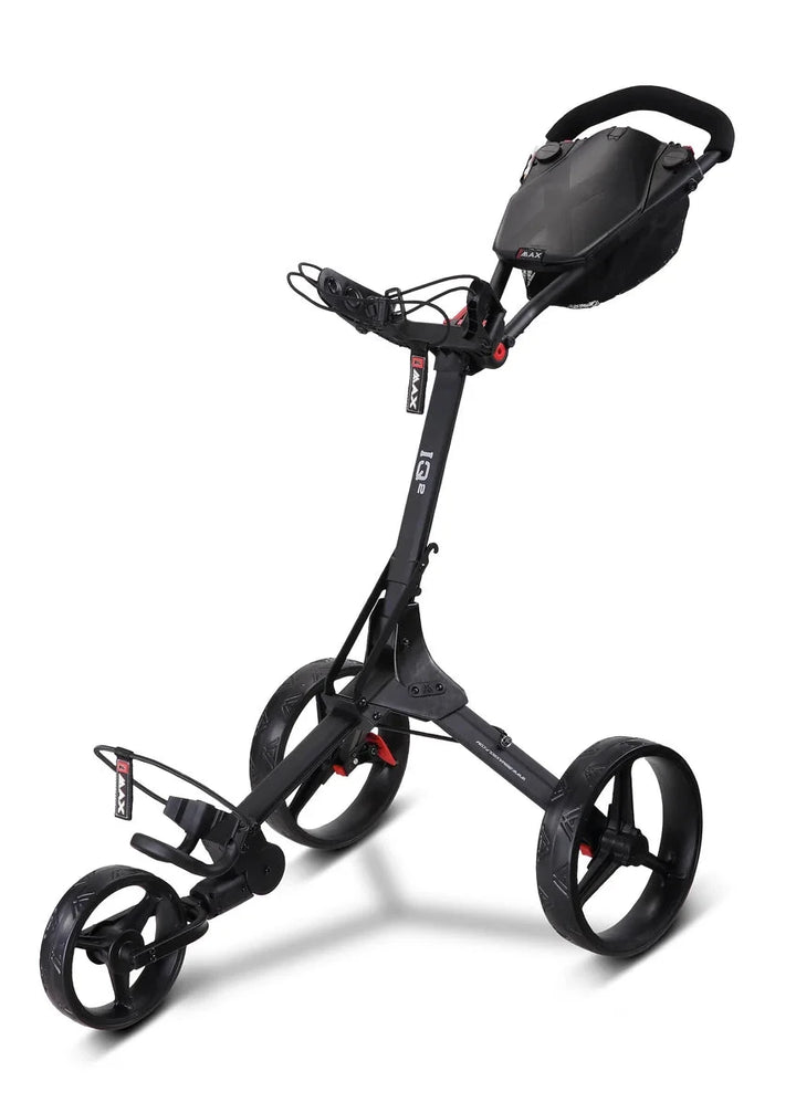 Chariot de Golf Manuel Compact BIG MAX IQ² - Noir