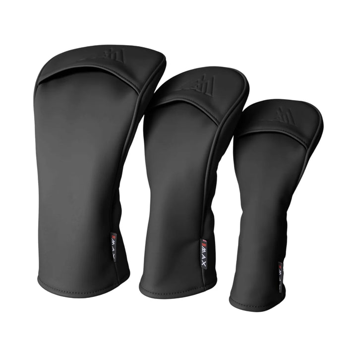 Couvre-Clubs de Golf SoftGuard PU BIG MAX - Lot de 3 - Noir