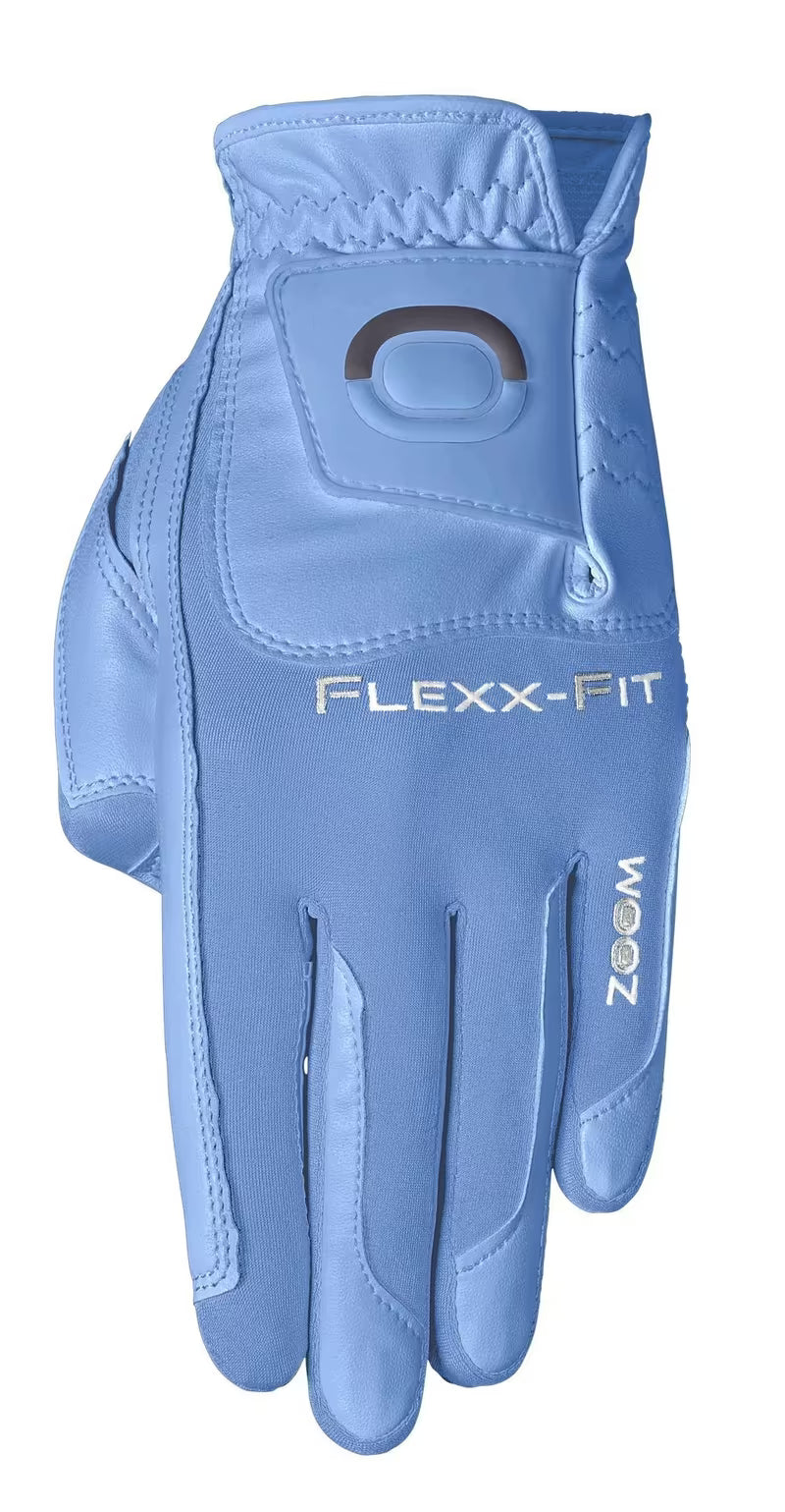 Gant de Golf Femme Hybrid Taille Unique - ZOOM - Bleu - Main gauche