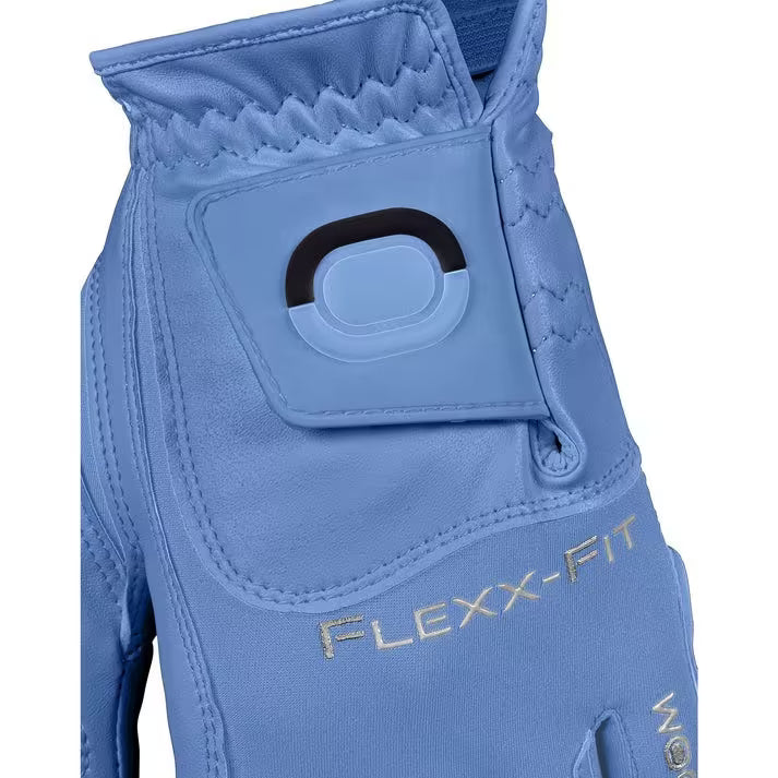Gant de Golf Femme Hybrid Taille Unique - ZOOM - Bleu - Main gauche - vue 3