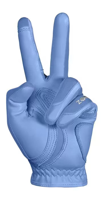 Gant de Golf Femme Hybrid Taille Unique - ZOOM - Bleu - Main gauche - vue 4