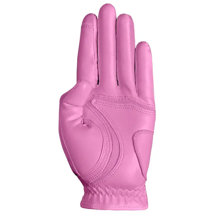 Gant de Golf Femme Hybrid Taille Unique - ZOOM - Rose - Main gauche - vue 2