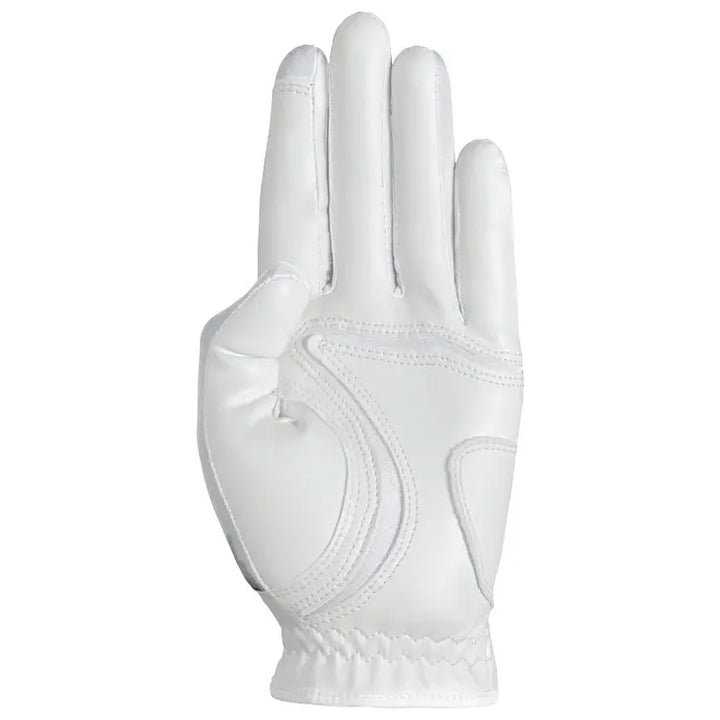 Gant de Golf Junior Hybrid Taille Unique - ZOOM - Blanc - Main gauche - vue 2