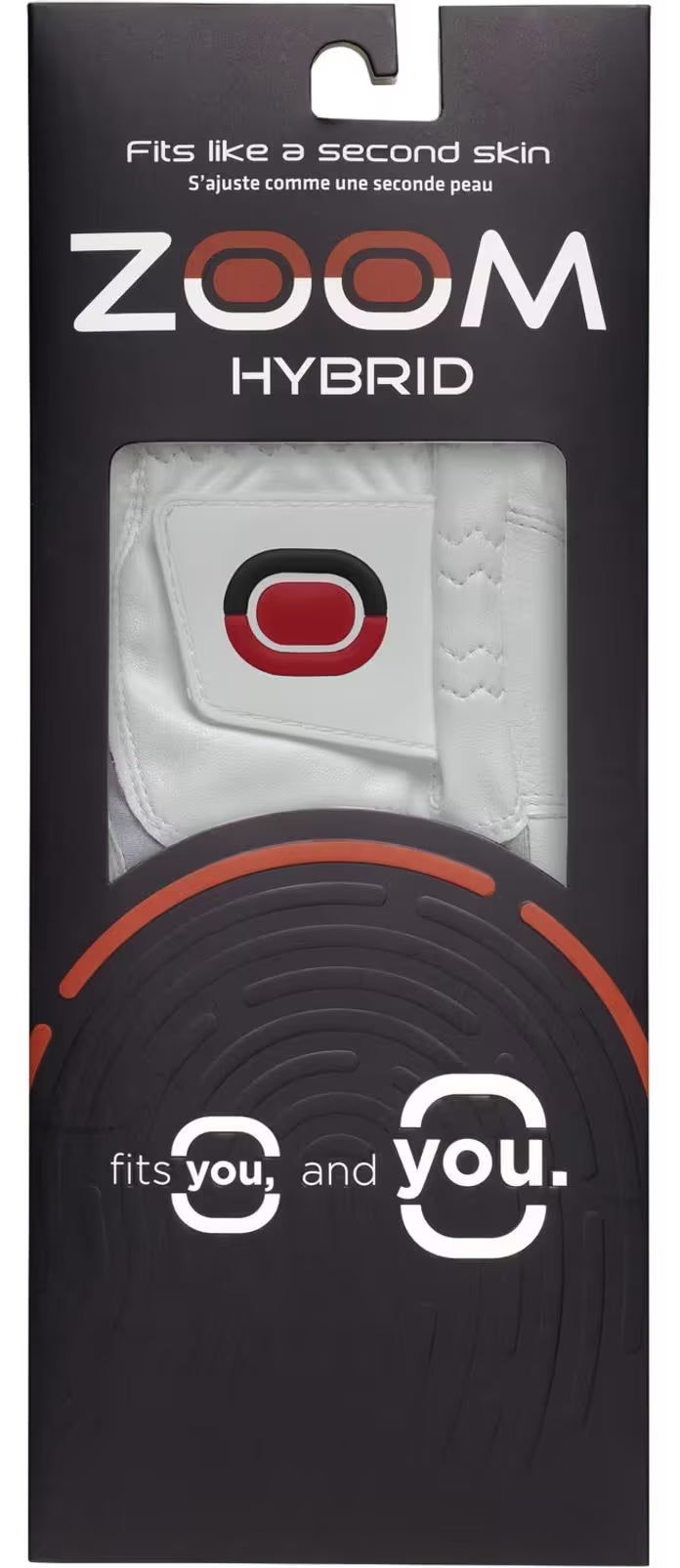 Gant de Golf Junior Hybrid Taille Unique - ZOOM - Blanc - Main gauche - vue 7