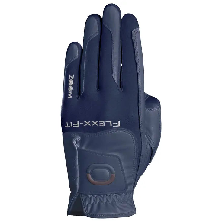 Gant de Golf Junior Hybrid Taille Unique - ZOOM - Marine - Main gauche