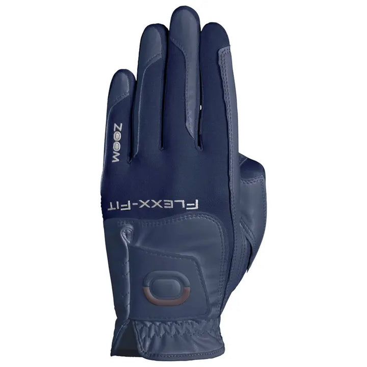 Gant de Golf Junior Hybrid Taille Unique - ZOOM - Marine - Main gauche