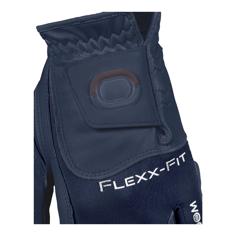 Gant de Golf Junior Hybrid Taille Unique - ZOOM - Marine - Main gauche - vue 6