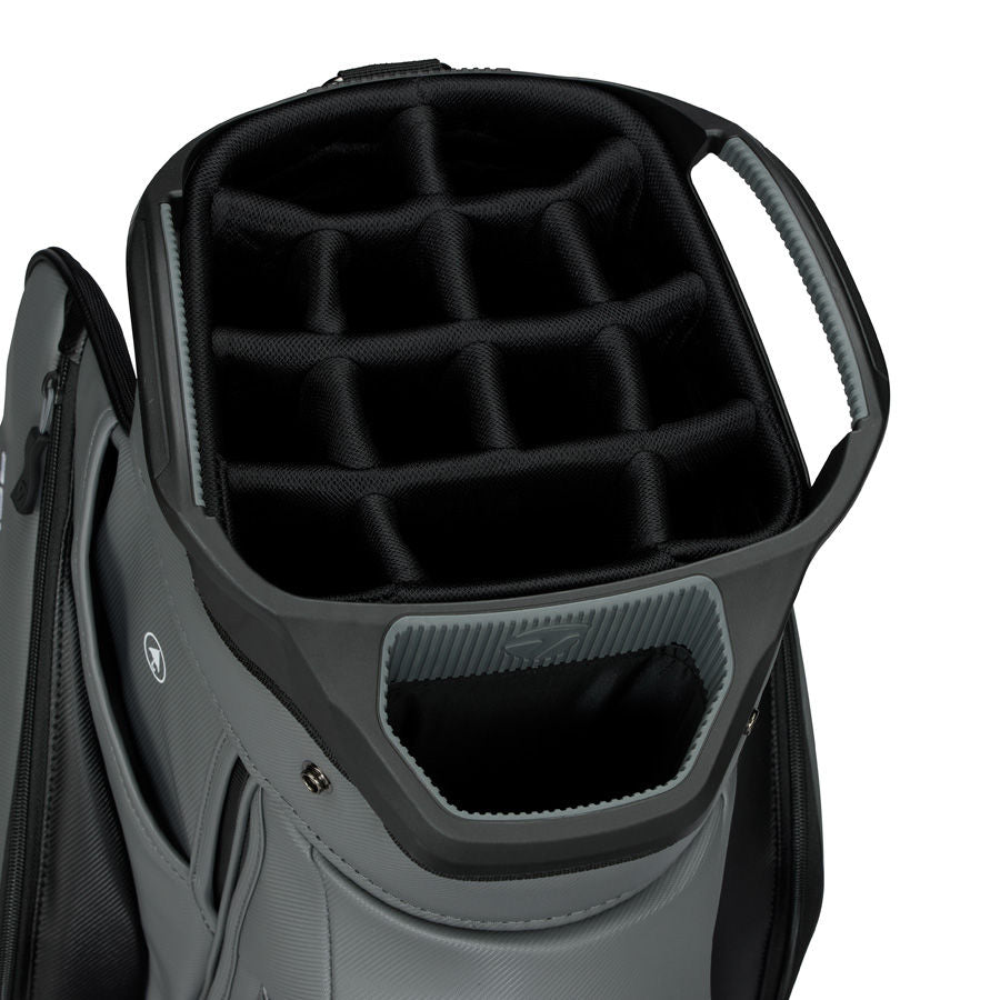 Sac Chariot de Golf TaylorMade Deluxe - Noir / Gris - vue 4