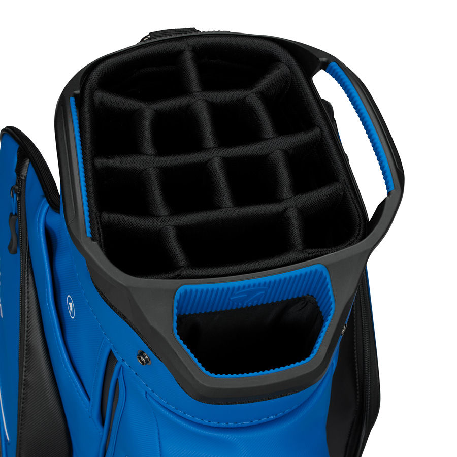 Sac Chariot de Golf TaylorMade Deluxe - Noir / Bleu - vue 4
