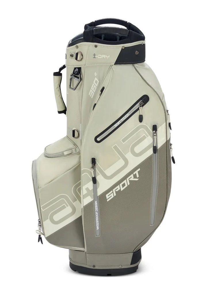 Sac Chariot de Golf Étanche BIG MAX Aqua Sport 360² - Gris clair