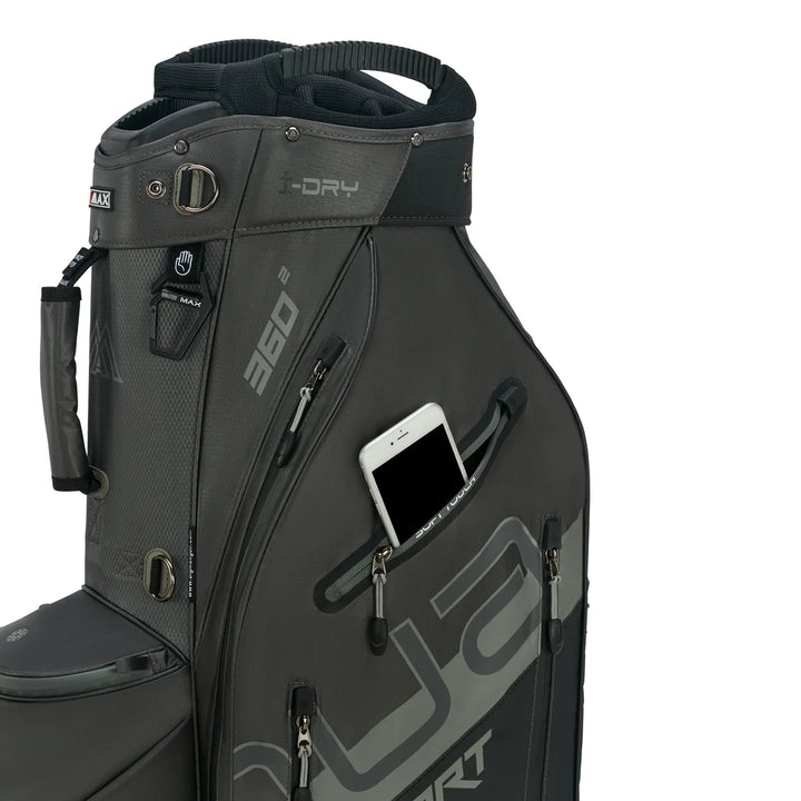 Sac Chariot de Golf Étanche BIG MAX Aqua Sport 360² - Noir - vue 2