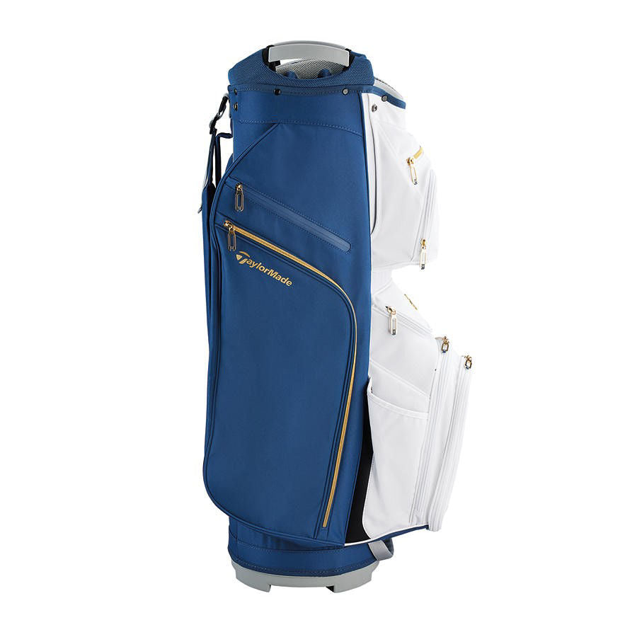 Sac Chariot de Golf Femme TaylorMade Kalea Gold - Bleu / Blanc - vue 3