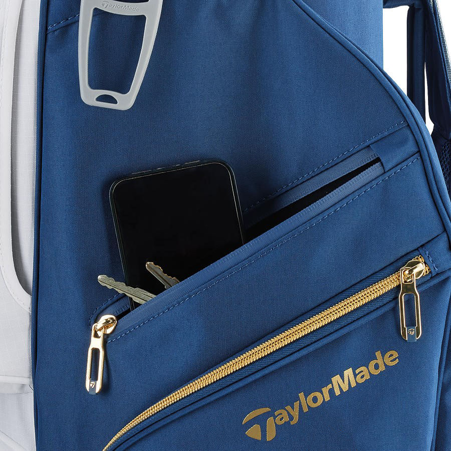 Sac Chariot de Golf Femme TaylorMade Kalea Gold - Bleu / Blanc - vue 5